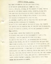 PATRICK BRENNAN. (PADDY). 257 x 205 mm typed sheet