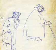 SYDNEY SMITH. (SID). 243 x 265 mm pen on paper SYDNEY SMITH. (SID). 243 x 265 mm pen on paper