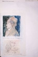 p69. Illustration: Goethe on his death bed.