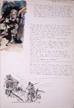 p106. Illustration & notes: Rip van Winkle - Washington Irving.